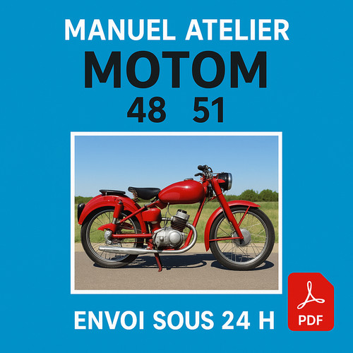 Manuel atelier motom 51 - atelier, 48