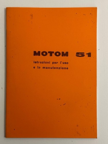 Motom libretto uso - 51,